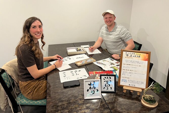 2 Hour Onsen Calligraphy Experience - A two-hour pace that leaves room to concentrate