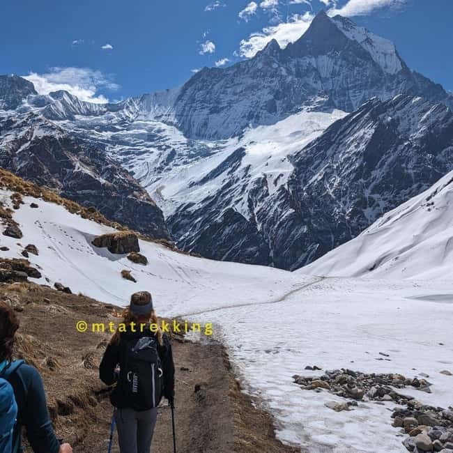 5-Day Annapurna Base Camp Trek with Natural Hot Springs - Day 2: Forest trails and the climb to Deurali