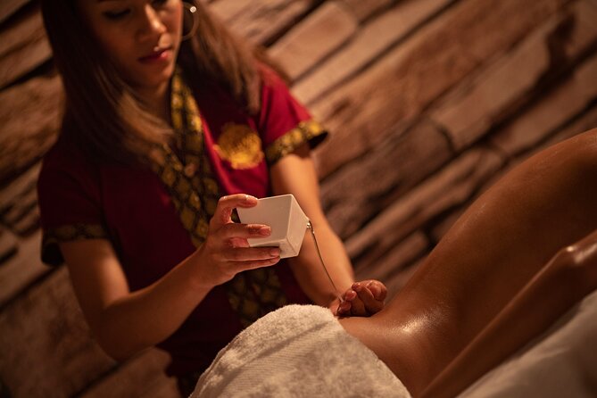 60 min Thai & Bali Massage at THAI SPA MASSAGE BARCELONA - The small drink at the end