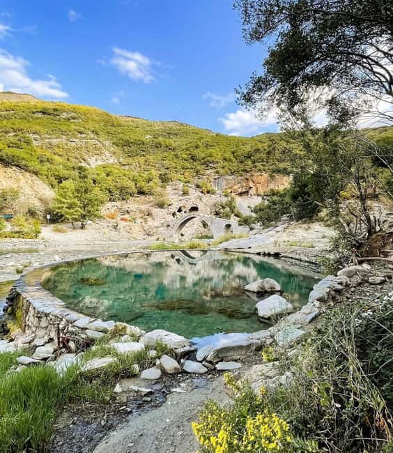 A Day in Permet: Swim in Thermal Baths and Langarica Canyon - A brief stop in Tepelene