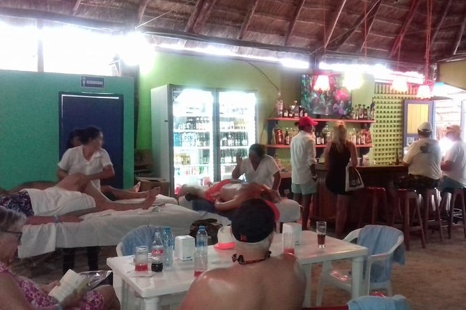 ADULTS GOLD A day at the beach at Los Arrecifes Restaurant-Open Bar And Massage. - Timing, group size, and comfort