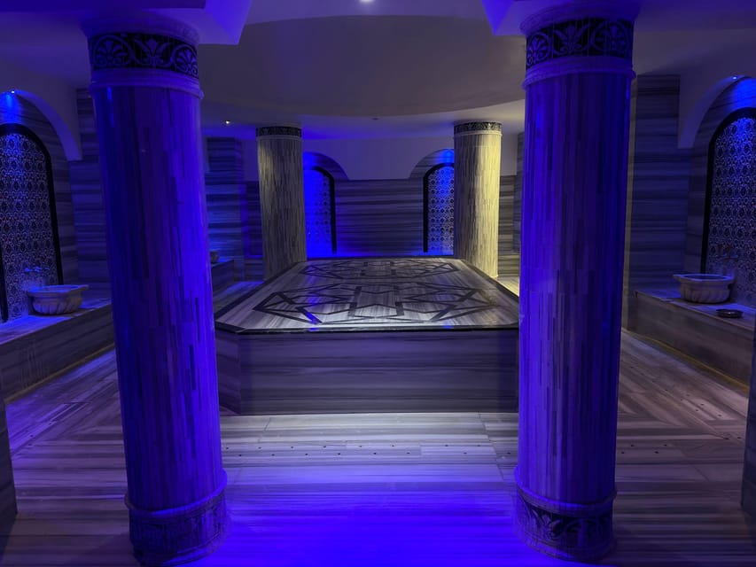 Alanya: Turkish Bath with Foam and Aromatherapy Massages - Heat first, then the menthol room