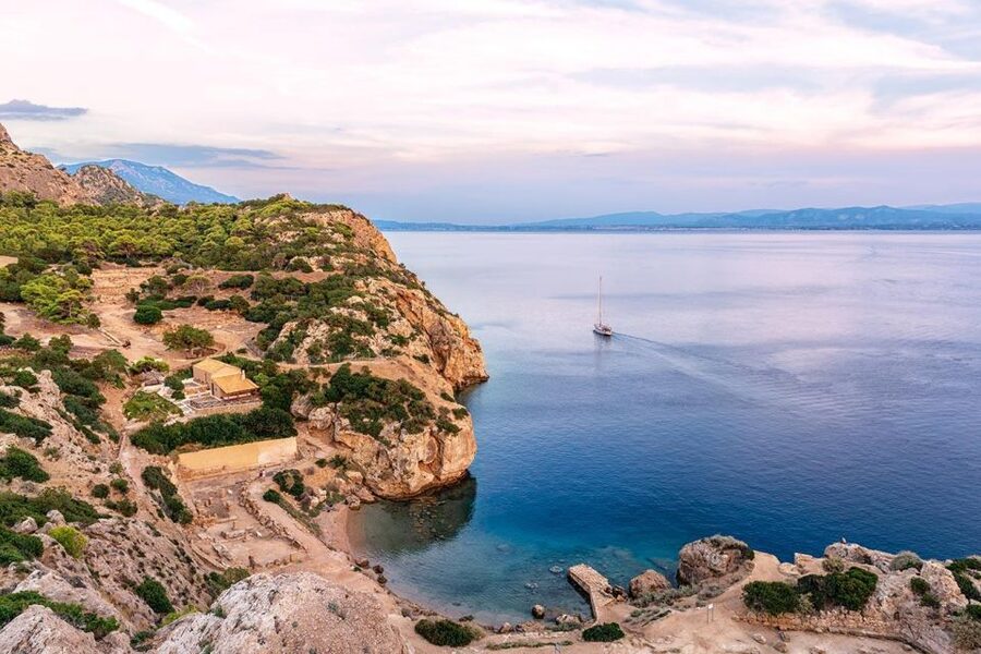Ancient Corinth, acrocorinth castle and Thermal Spa Day - Loutraki thermal spa closes the day gently