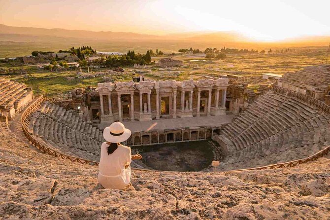Antalya / Belek : Pamukkale Day Trip w/ Hierapolis &Thermal Pools - The first look at Pamukkale’s thermal terraces