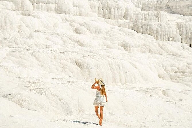 Antalya / Belek : Salda Lake & Pamukkale Tour With Thermal Pools - Pamukkale’s terraces and the extra €30 entrance fee
