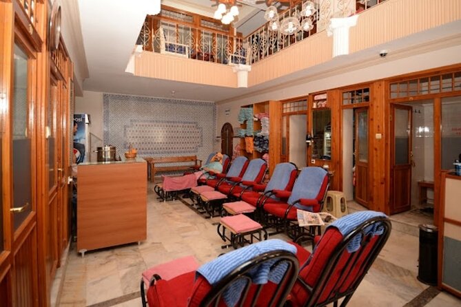 Antalya / Lara : Authentic Halal Turkish Bath & Oil Massage & Spa - Salt room, steam and sauna: warming up first
