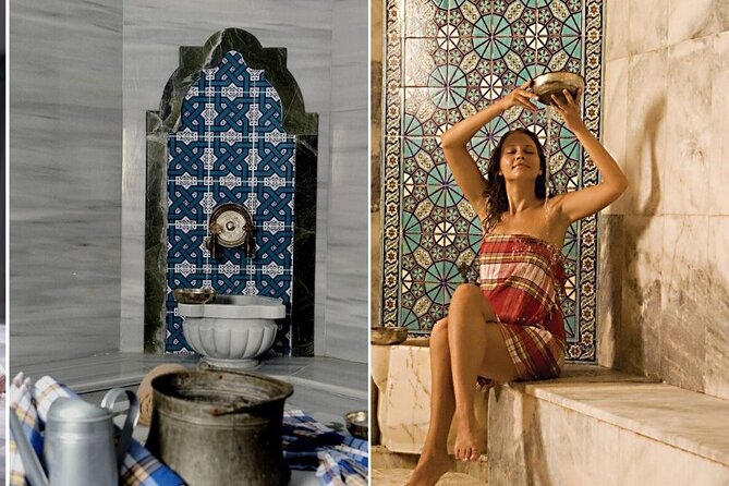 Antalya / Lara : Traditional Turkish Bath & Oil Massage & Spa - Salt room, steam, and sauna: warming up first