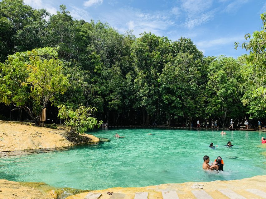 Ao Nang: Hot Spring, Emerald Pool & Tiger Cave Temple Tour - The hot springs: a warm start in the forest