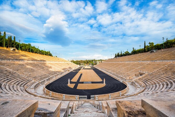 Athens Iconic Highlights & Lake Vouliagmeni Thermal Spa Day Tour - Greek food and a local-style sweet stop