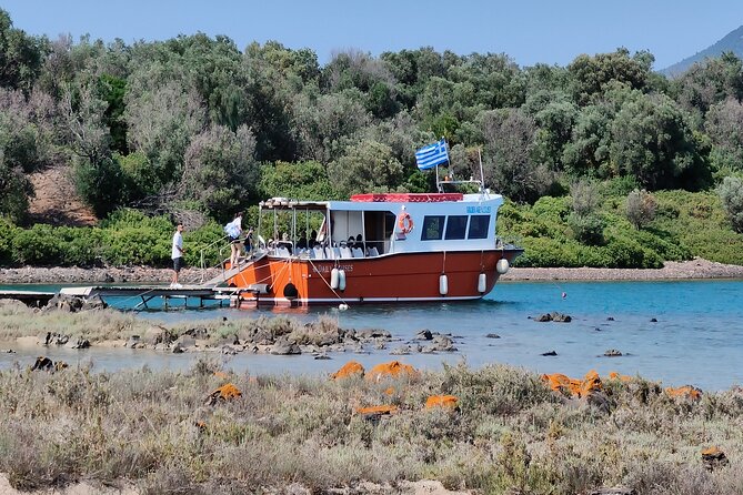 Athens: Lichadonisia Islets Day Tour with Boat & Thermal Spa Pool - The small boat ride to Lichadonisia