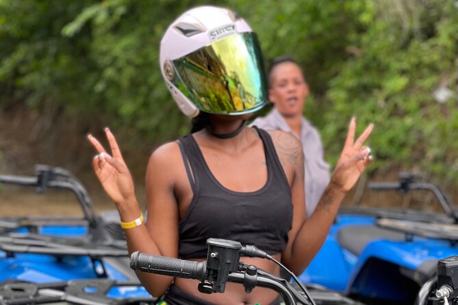 ATV and Bamboo Rafting With limestone foot massage and transport - Why this Montego Bay combo works so well