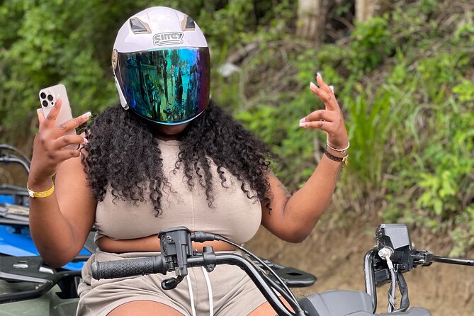 ATV and Bamboo Rafting With limestone foot massage and transport - Starting with pickup from Montego Bay