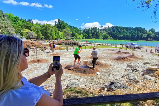Azores: Shore Excursion Furnas - Crater volcano and hot springs - Gorreana Tea Plantation starts the day with a taste