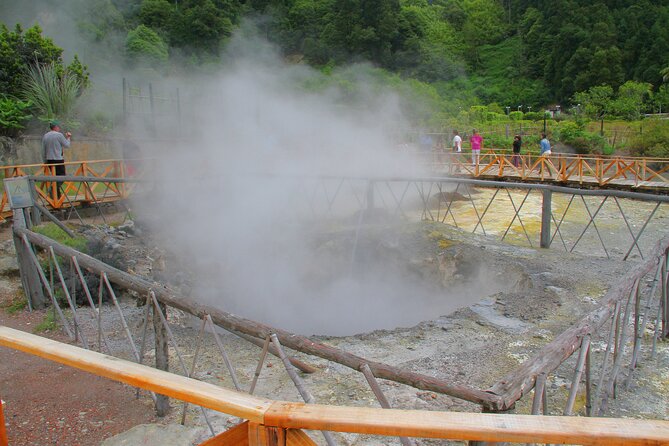Azores: Shore Excursion Furnas - Crater volcano and hot springs - Choose your thermal bath carefully