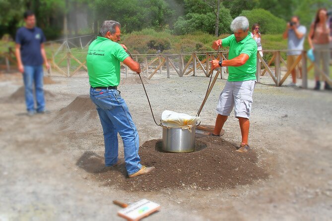Azores: Shore Excursion Furnas - Crater volcano and hot springs - Small group promise and vehicle realities