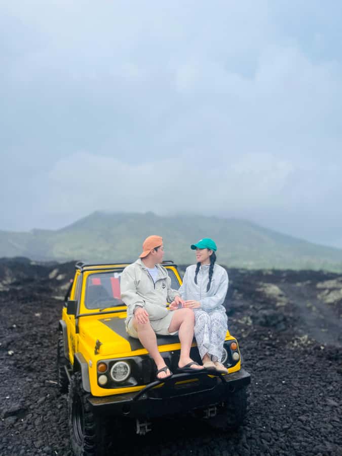 Bali: Day/Sunset Mount Batur 4WD Jeep and Natural Hot Spring - Pickup, meeting points, and timing