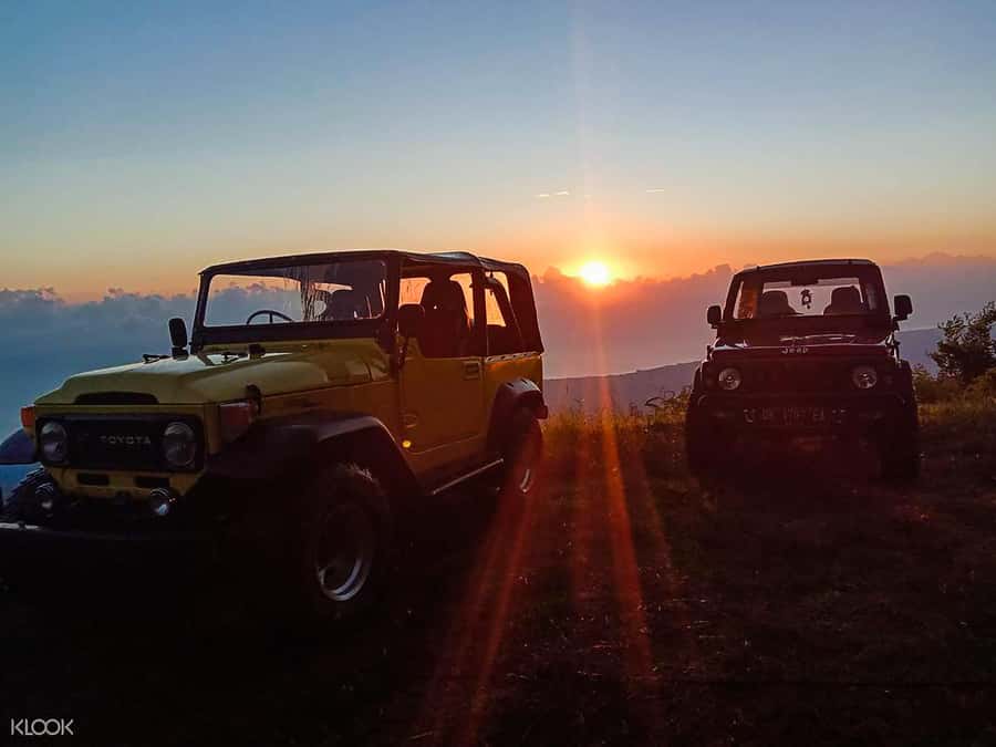 Bali/Mount Batur: Private Sunrise Jeep Tour & Hot Spring - The lava fields and volcanic ground