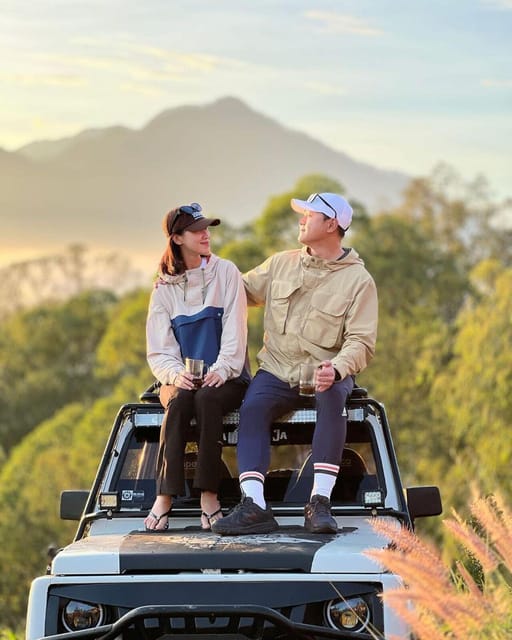 Bali: Mount Batur Sunrise Jeep Tour with Hot Springs - Key points at a glance