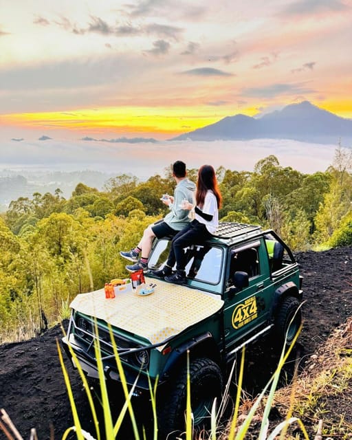 Bali: Mount Batur Sunrise Jeep Tour with Hot Springs - Black lava from 1926 and 1963