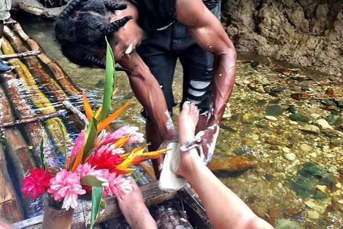 Bamboo Rafting and Limestone Foot Massage on Lethe River Private Tour - The service is a major part of the experience