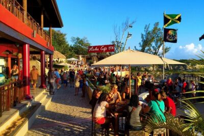 Bamboo Rafting and Limestone Foot Massage with Ricks Cafe Private Tour