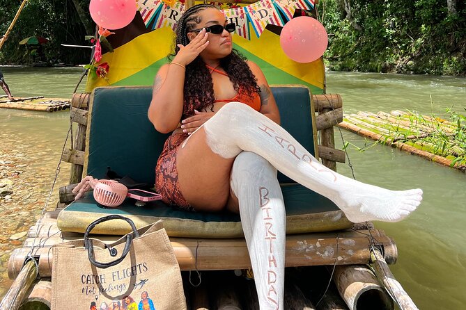 Bamboo Rafting and Limestone Massage in Montego Bay, Jamaica - A gentle way to see Jamaica near Montego Bay