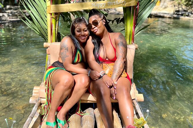 Bamboo Rafting and Limestone Massage in Montego Bay, Jamaica - Floating the Lethe River on a bamboo raft