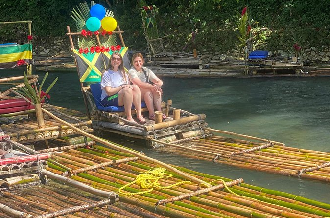 Bamboo Rafting & Limestone Foot Massage from Montego Bay - The driver can shape the day