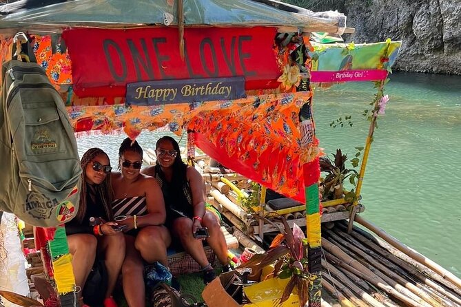Bamboo Rafting Tour with Limestone Foot Massage in Montego Bay - Fruit, music, and conversation with the crew