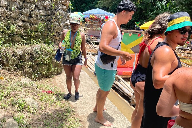 Bamboo Rafting w/ Limestone Massage Montego Bay Jamaica - A calm change of pace from Montego Bay