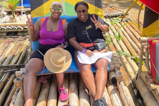 Bamboo Rafting w/ Limestone Massage Montego Bay Jamaica - Arriving at the Lethe River