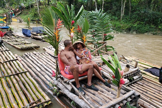 Bamboo rafting with limestone foot massage. - The drive from Montego Bay