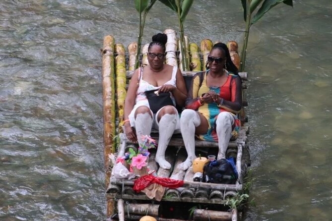 Bamboo rafting with Limestone Foot Massage free rum taste - What the transportation adds to the price
