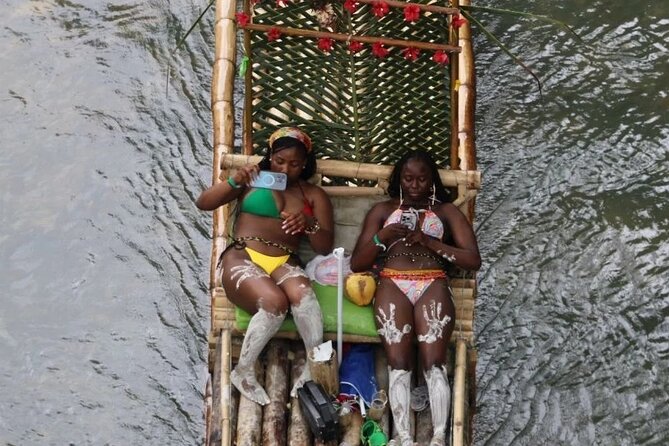 Bamboo rafting with Limestone Foot Massage free rum taste - How the shopping portion fits in