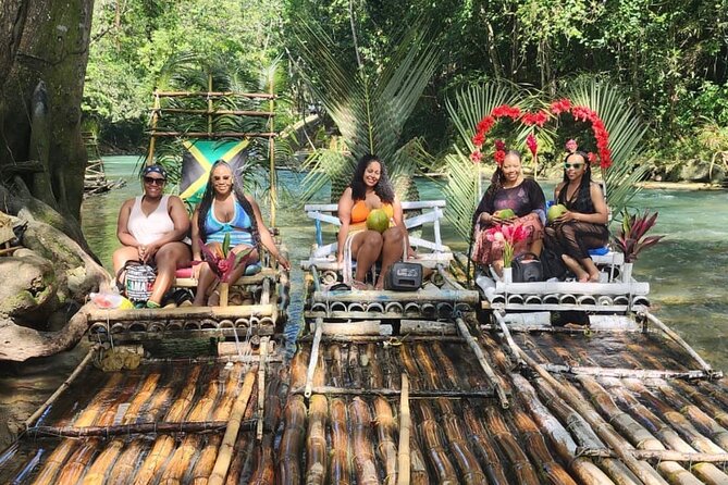 Bamboo Rafting with Limestone Foot Massage Montego Bay - Private transportation from Montego Bay