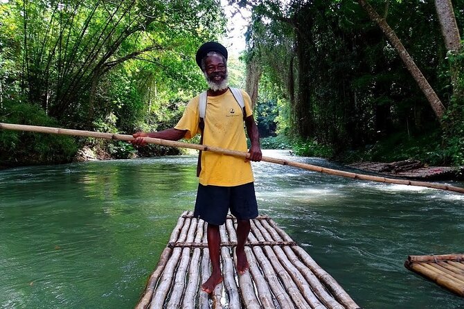 Bamboo Rafting with Limestone foot or Full Body Massage in Montego Bay - What the raft ride feels like