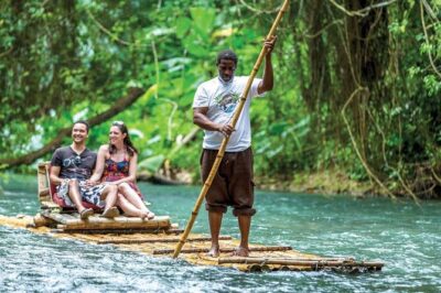 Bamboo Rafting with Limestone foot or Full Body Massage in Montego Bay