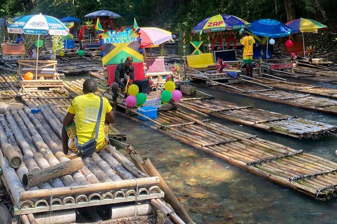 Bamboo Rafting with Limestone Massage and Private Pick up - From Lucea to the hills around Lethe