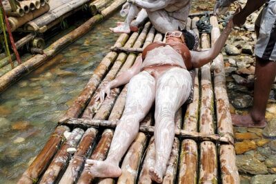 Bamboo Rafting with Limestone Massage at Lethe