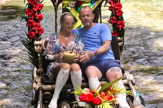 Bamboo River Rafting Limestone Foot Massage & Bottle of Rum Punch - A gentle start in Lethe, outside Montego Bay