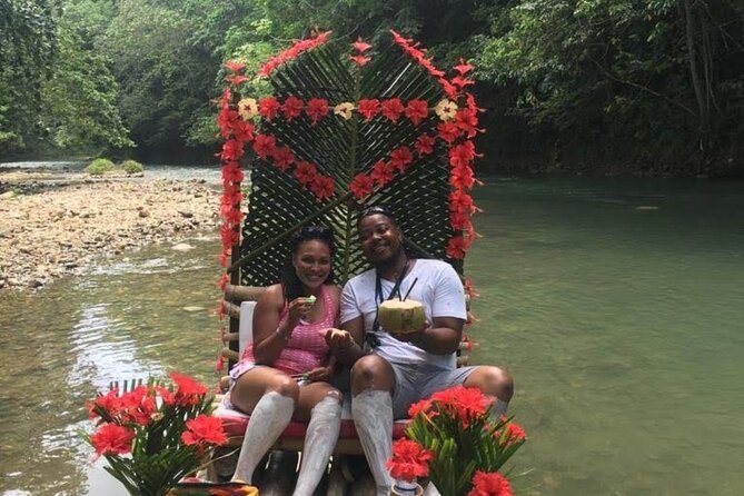 Bamboo River Rafting Limestone Foot Massage in Montego Bay Ja. - Lethe River, the setting for a slow Jamaican outing