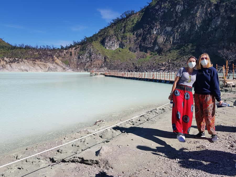 Bandung: Volcano Crater, Onsen Hot Springs, Mud Bath & Tea - Tea fields and West Java’s everyday culture