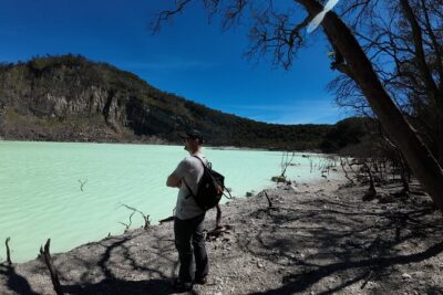 Bandung Volcano Sightseeing and Hot Spring Private Tour