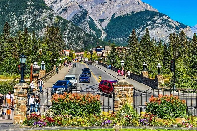 Banff: Gondola, Hot Spring and Three Lakes Tour - Banff Downtown gives you time off the vehicle