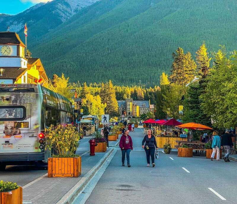 Banff: Gondola, Hot Spring and Three Lakes Tour - The Upper Hot Springs are a welcome finish