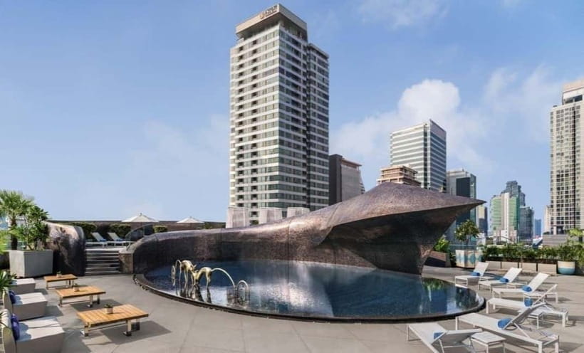 Bangkok: W Hotel Pool & Gym Experience - Arriving at W Bangkok and finding the right place