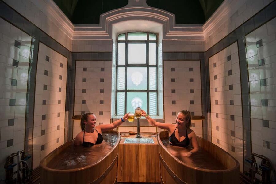 Beer Spa with optional Széchenyi Bath Tickets - What Happens During the 45-Minute Beer Bath