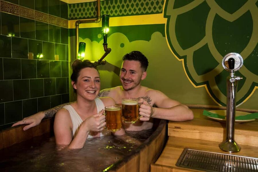 Beer Spa with optional Széchenyi Bath Tickets - Getting Changed in a Private Cabin
