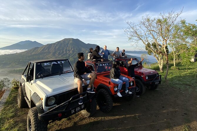 Best of Mount Batur Sunrise Jeep Tour & Natural Hot Spring - Reaching Mount Batur by Jeep at 5:00 AM