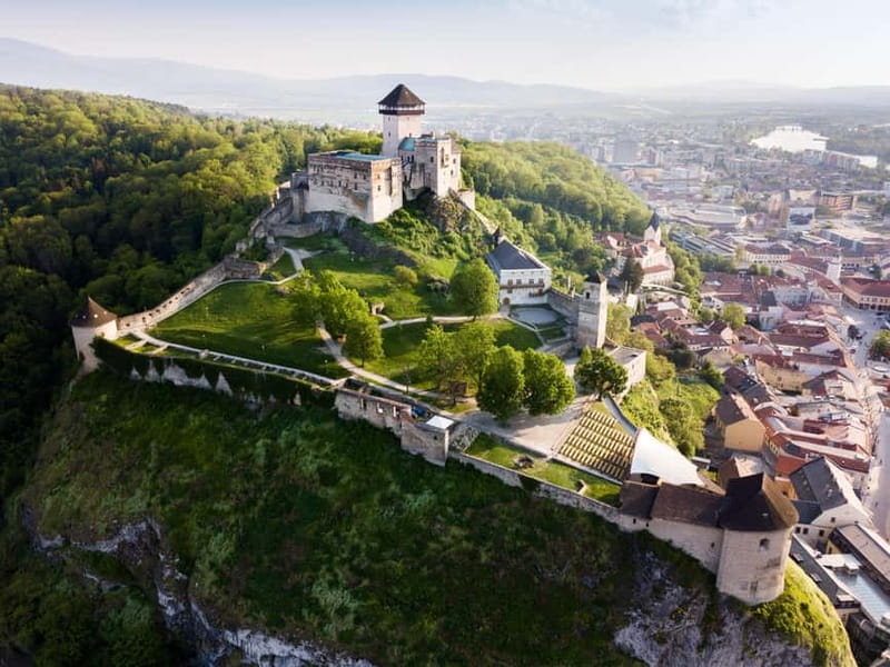 Bratislava/Slovakia: Trencin Castle, Piestany Spa, Monastery - Skalka Monastery and the hermit’s cave